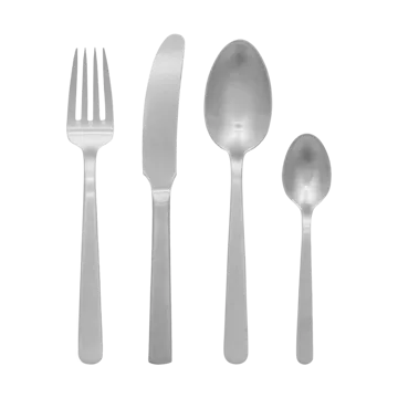 Grand Prix cutlery 16 pieces - Matte steel - Kay Bojesen