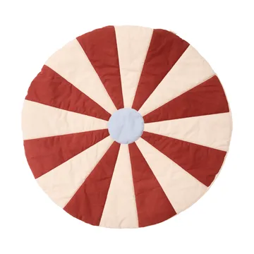 Circus play mat - Red, Ø112x2 cm - Kid's Concept