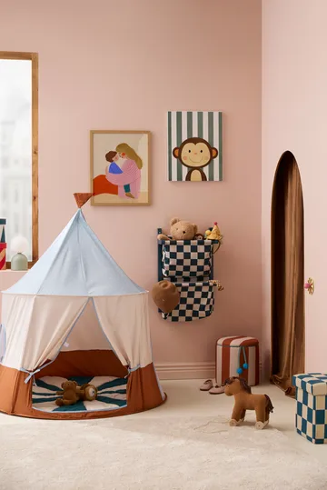 Cirkus tent - Blue, Ø115x120 cm - Kid's Concept