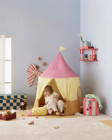 Cirkus tent - Pink, Ø115x120 cm - Kid's Concept