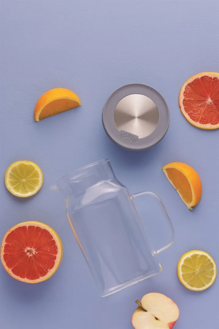 Kilner FRESH pitcher, Clear gray, 1.2 L Kilner