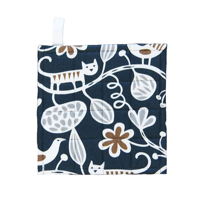 Botanical garden oven mitt, multi Klippan Yllefabrik