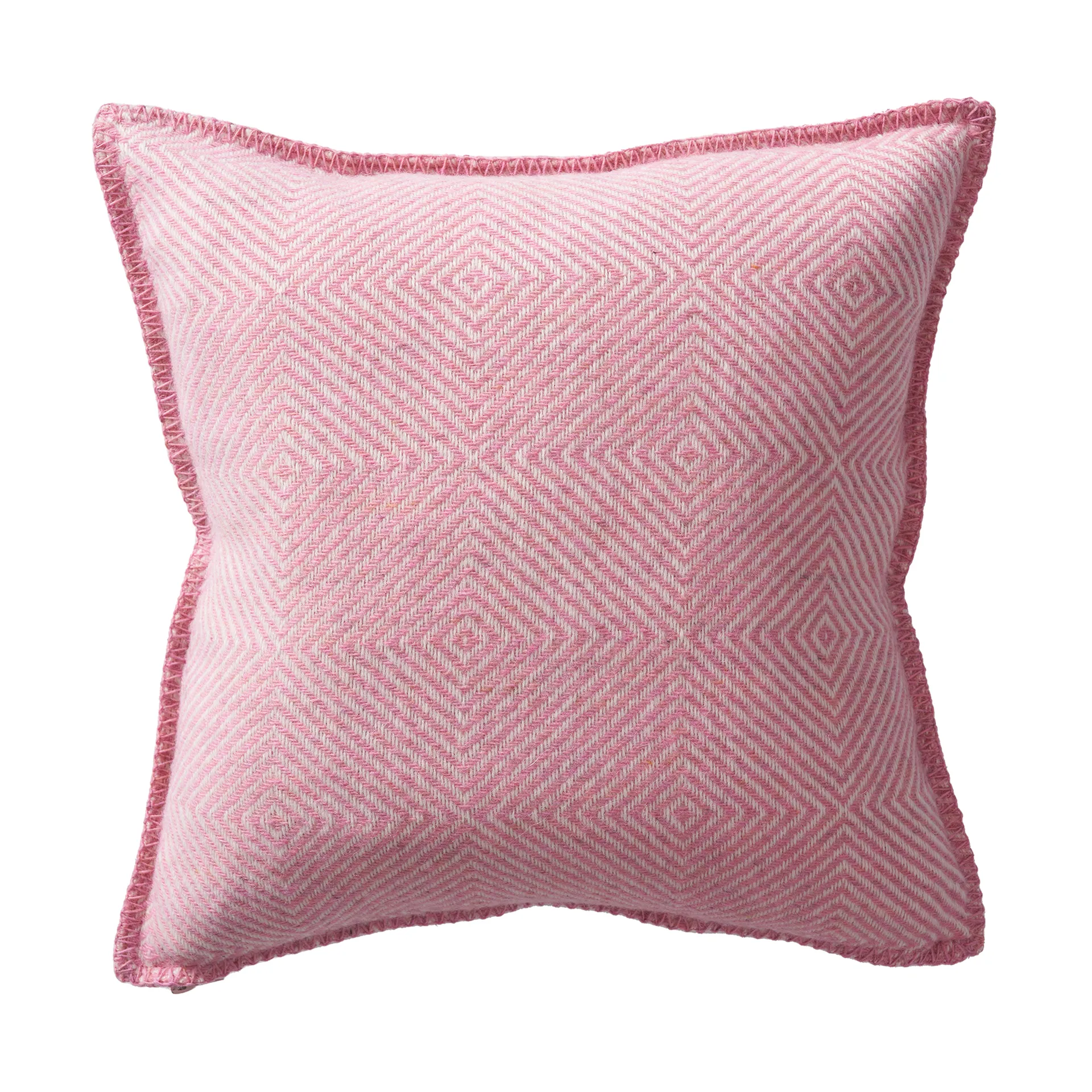 Gooseye cushion cover 45x45 cm, Pink Klippan Yllefabrik