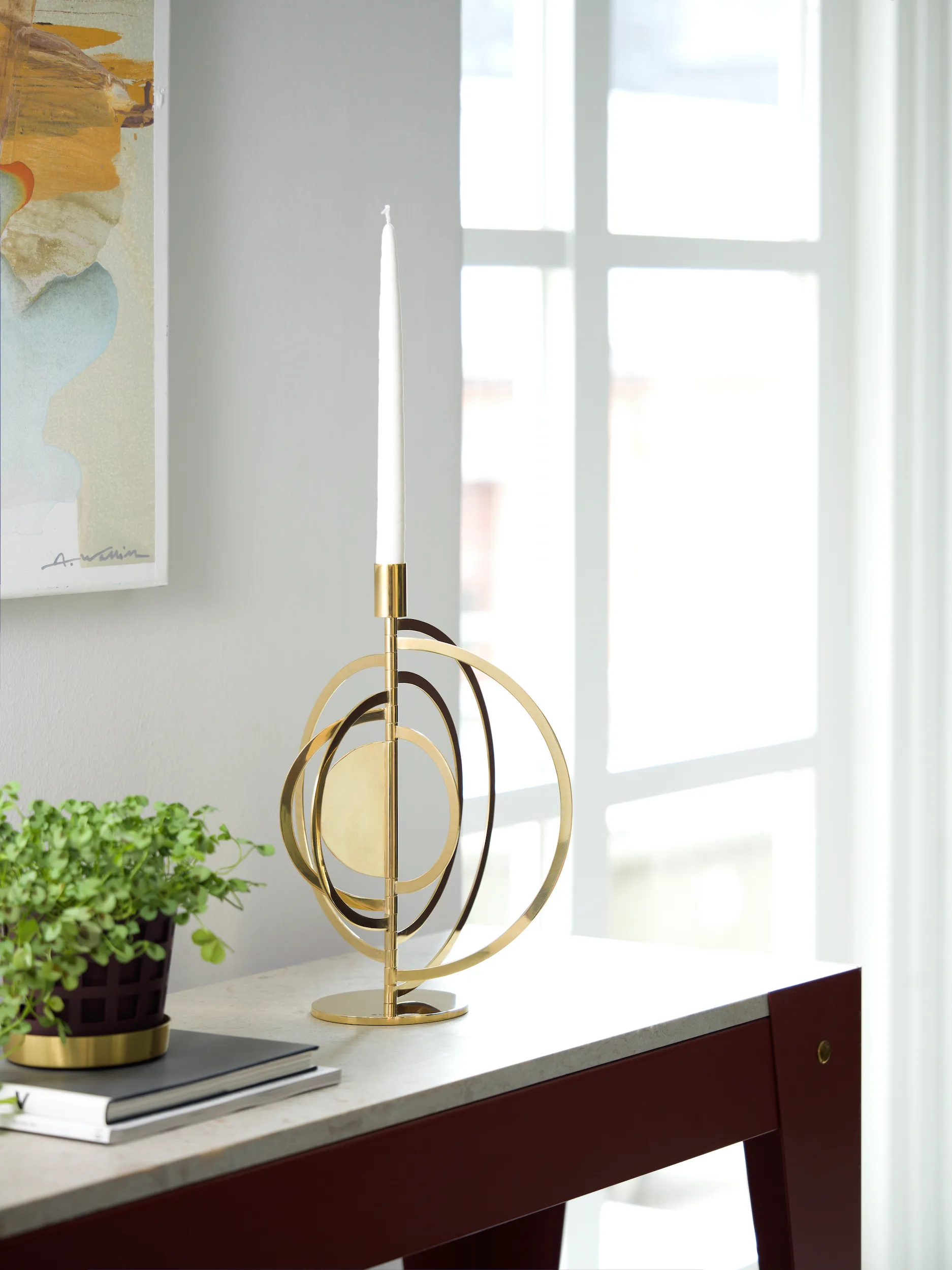 Cirkus candle sticks brass, Small KLONG