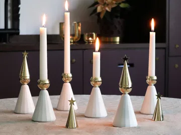 Star snuffer candle extinguisher - Brass - KLONG