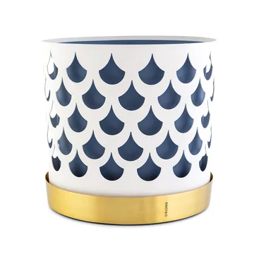 Trio flower pot drop large Ø28 cm - white - KLONG