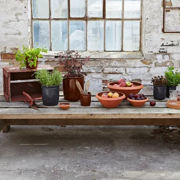 Knabstrup Dough bowl 0.5 l - Terracotta - Knabstrup Keramik