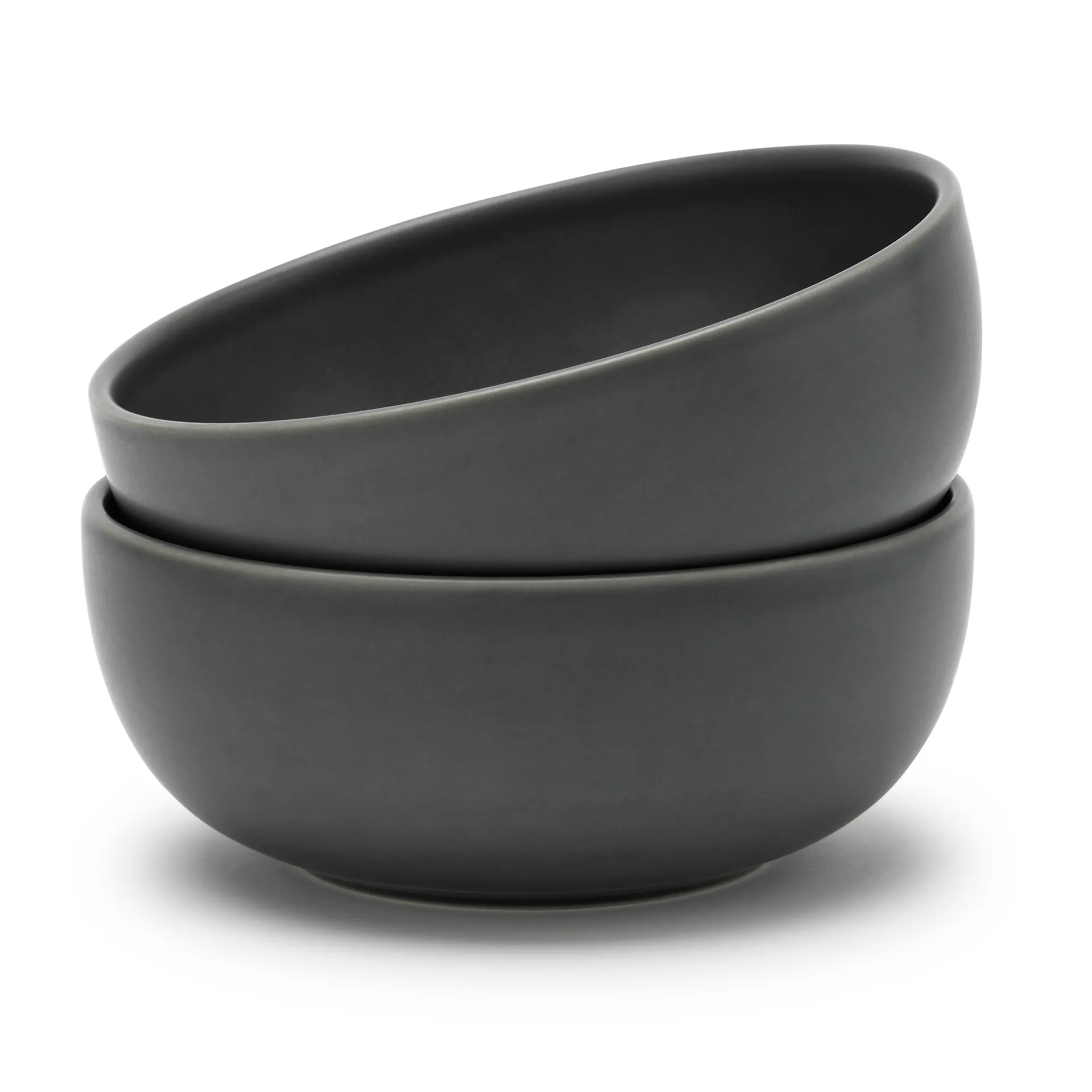 Tavola deep plate Ø15 cm 2-pack, Grey Knabstrup Keramik