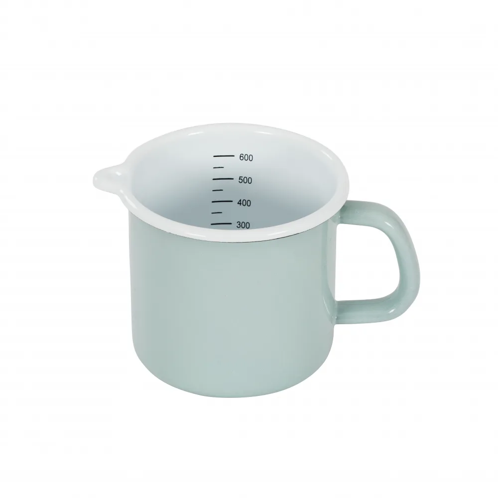 Kockums sauce /measuring jug, Green Orion (green) Kockums Jernverk