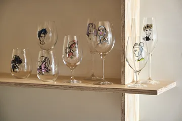 All about you glass 57 cl 2-pack - Love him (grey) - Kosta Boda