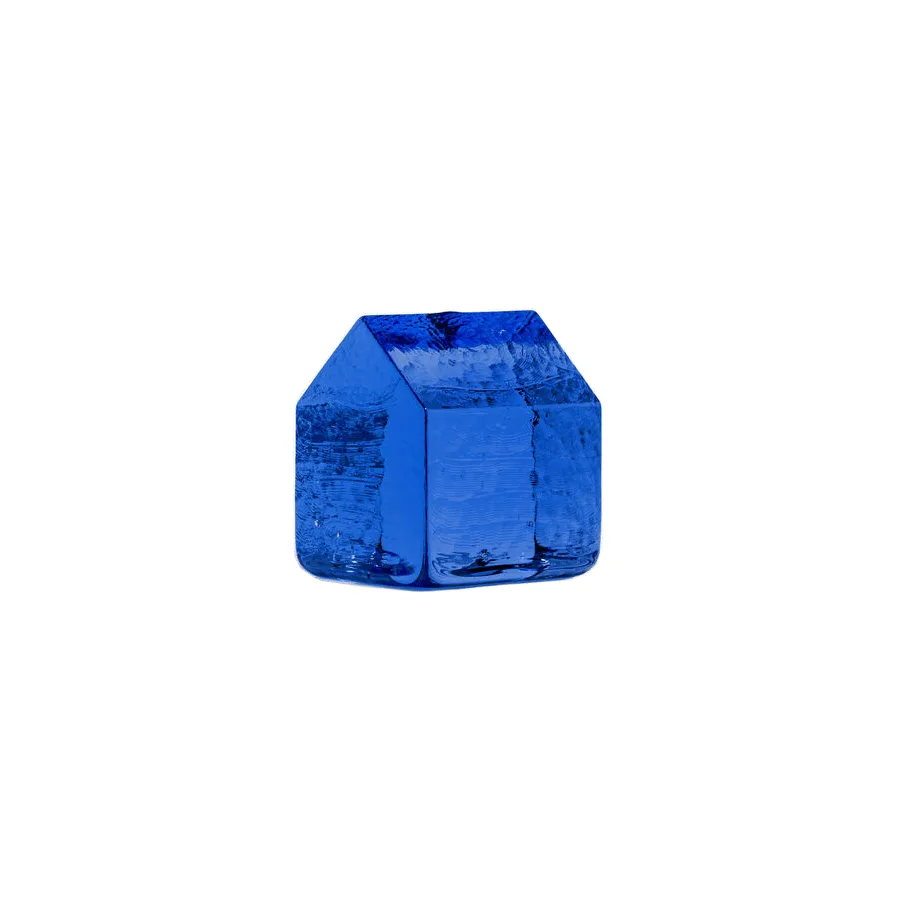 Kosta house, Blue, 7,5 cm Kosta Boda