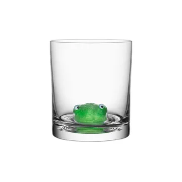 New Friends glass 46 cl - frog - Kosta Boda