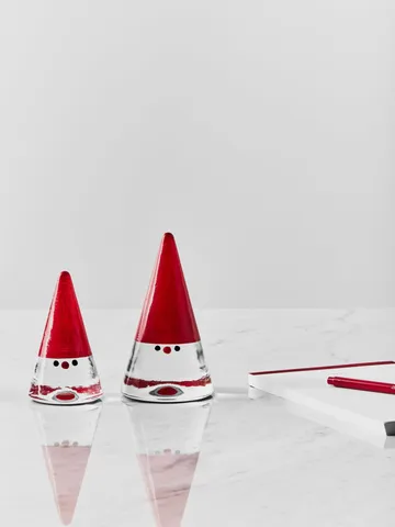 Noel gnome - Red, 11.5 cm - Kosta Boda