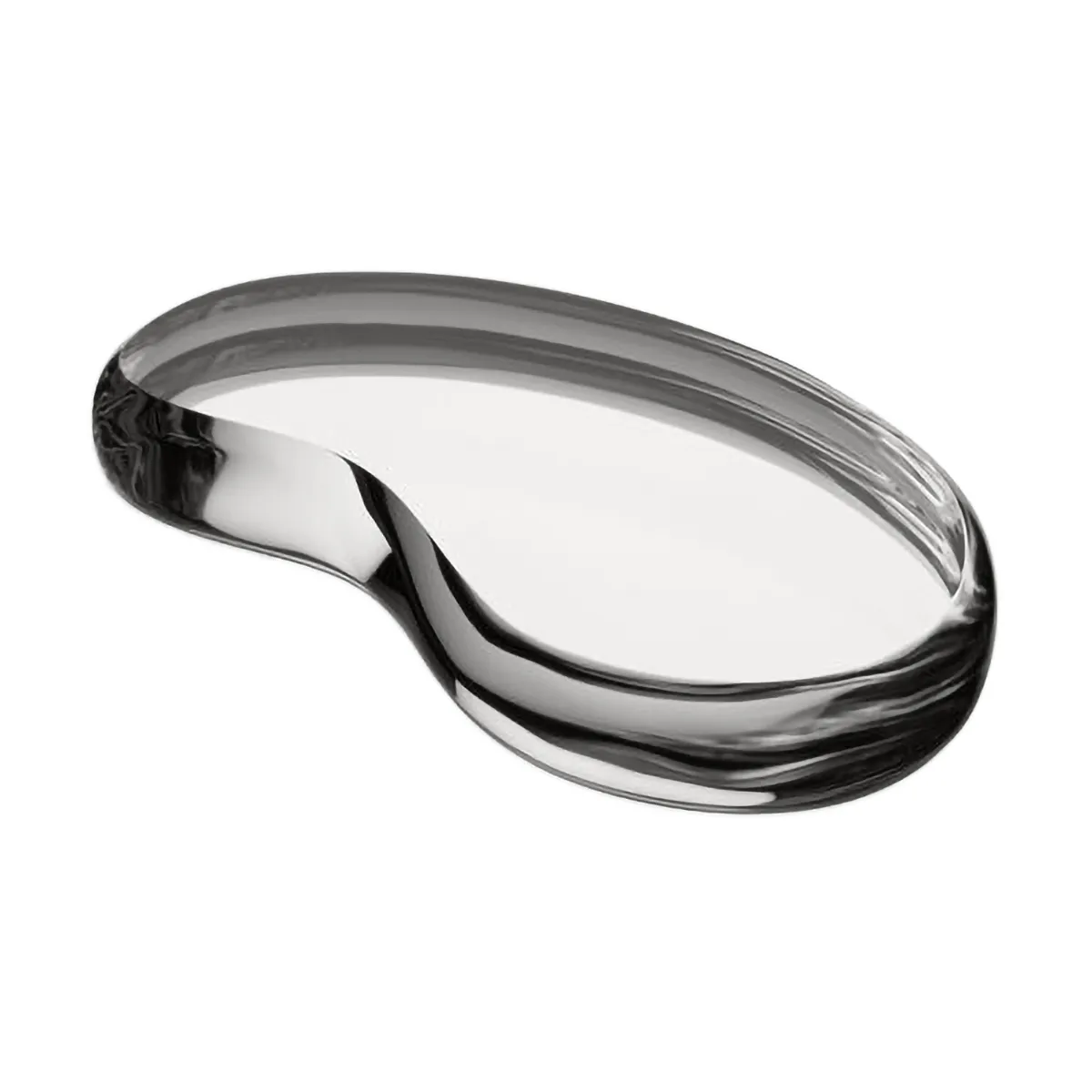 Tears of joy decorative object 2 pieces, Silver Kosta Boda