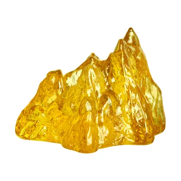 The Rock votive 91 mm - Yellow - Kosta Boda