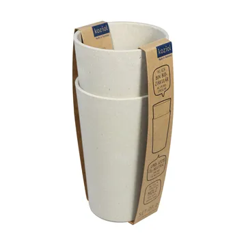 Connect cup L 35 cl - Nature desert sand - Koziol