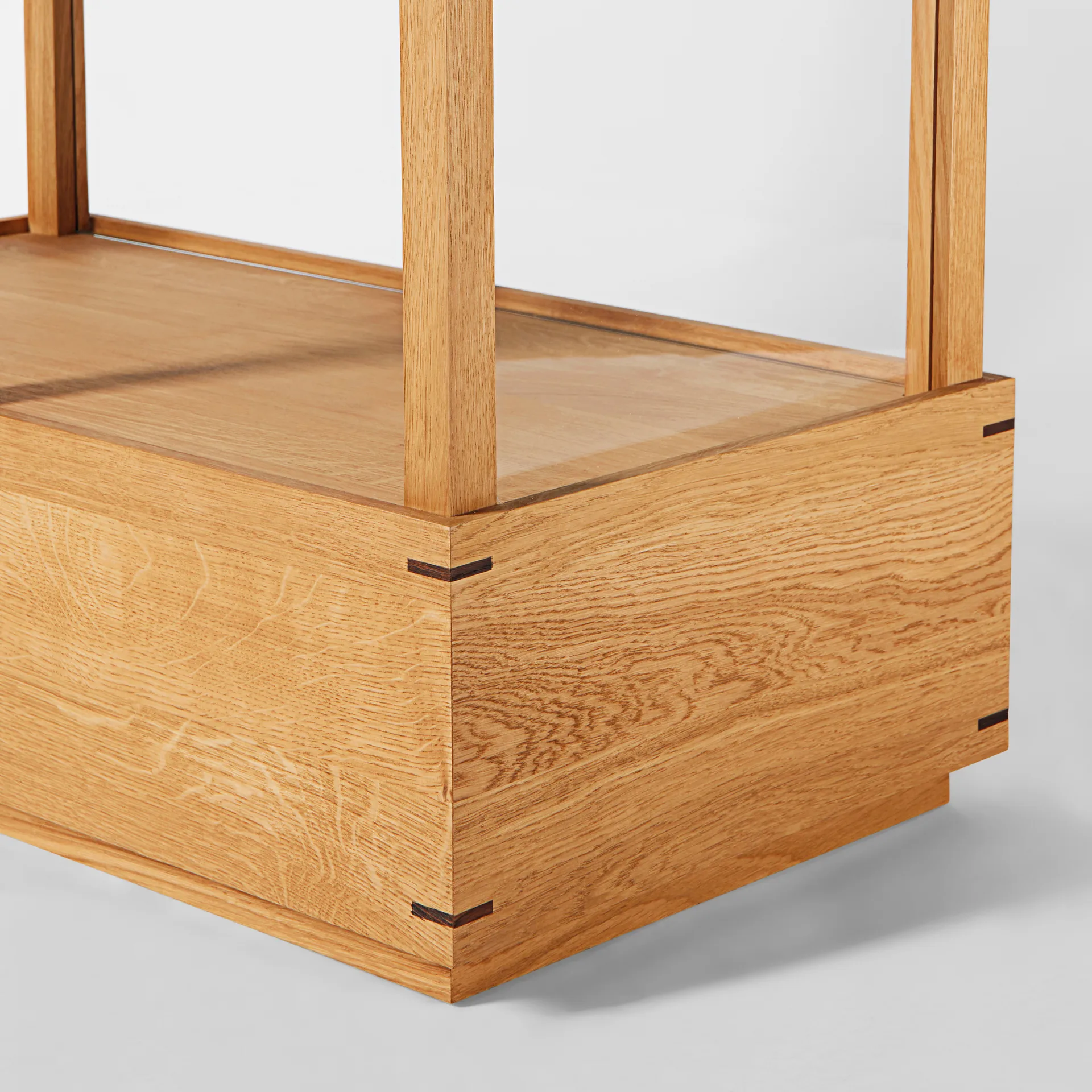 Japanese display cabinet large, Warm oiled oak Kristina Dam Studio