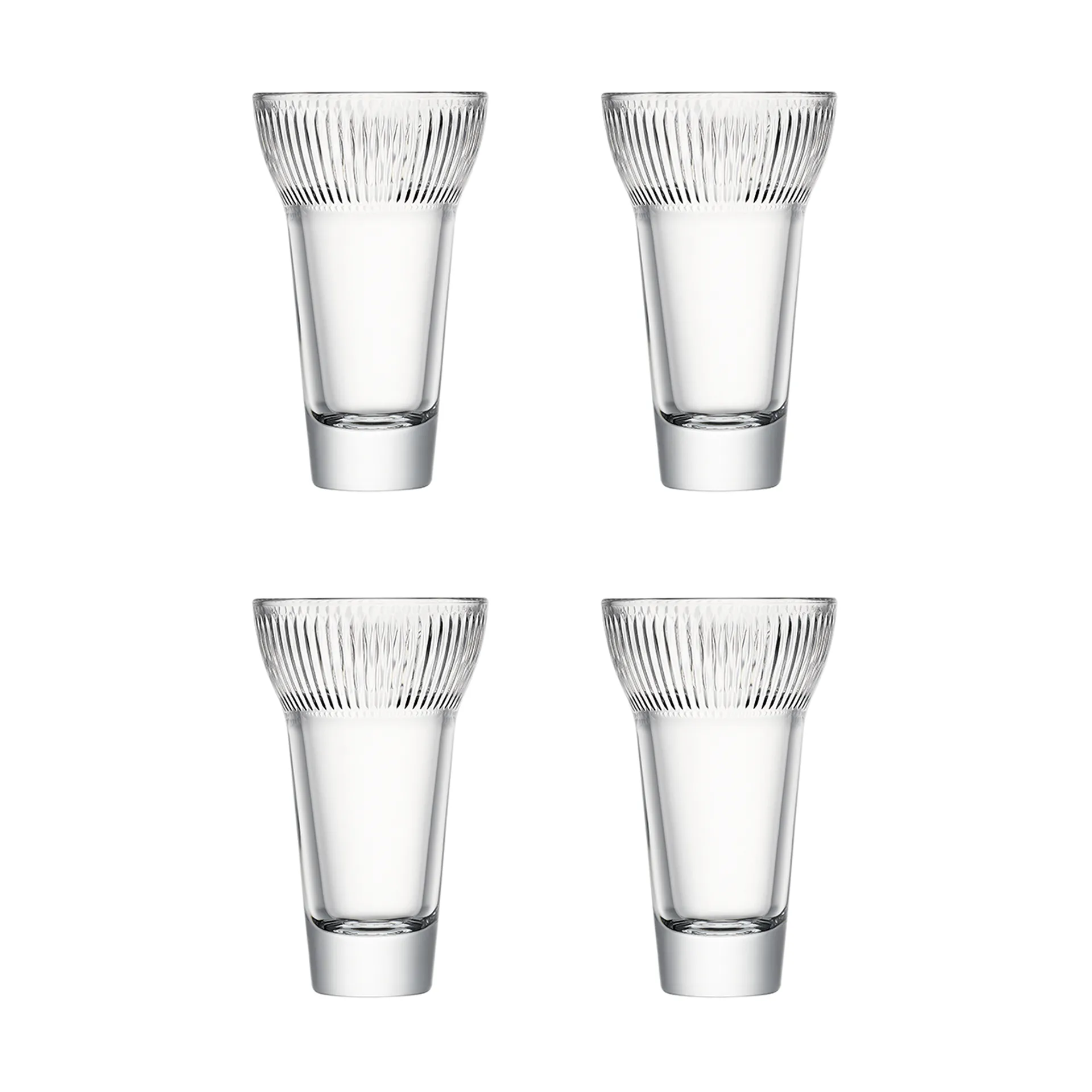 Calanque drinking glasses 4-pack, Transparent La Rochère