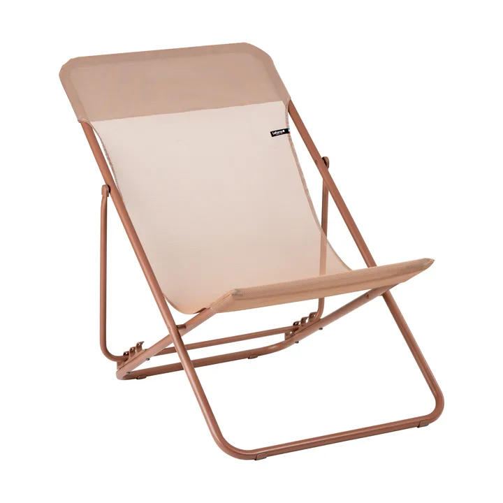 Maxi Transat Colorblock sun lounger - Canyon (red) - Lafuma
