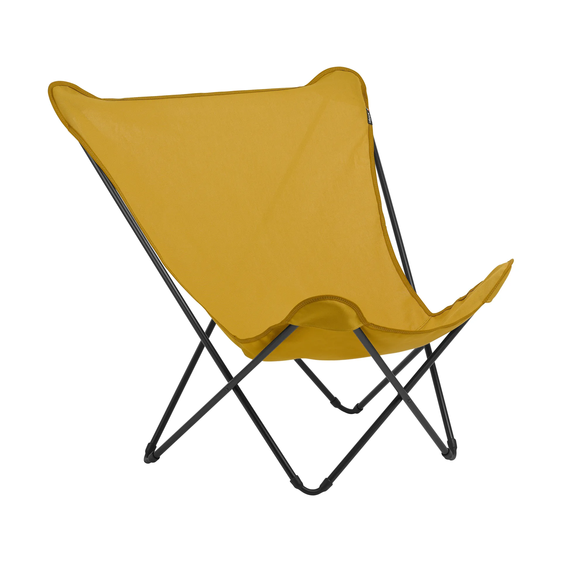 Pop Up XL Airlon sun lounger, Curry (yellow) Lafuma