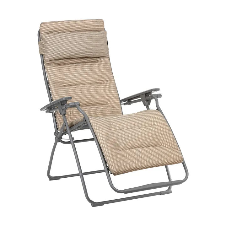 Relax 803 BeComfort sun lounger - Moka (beige) - Lafuma