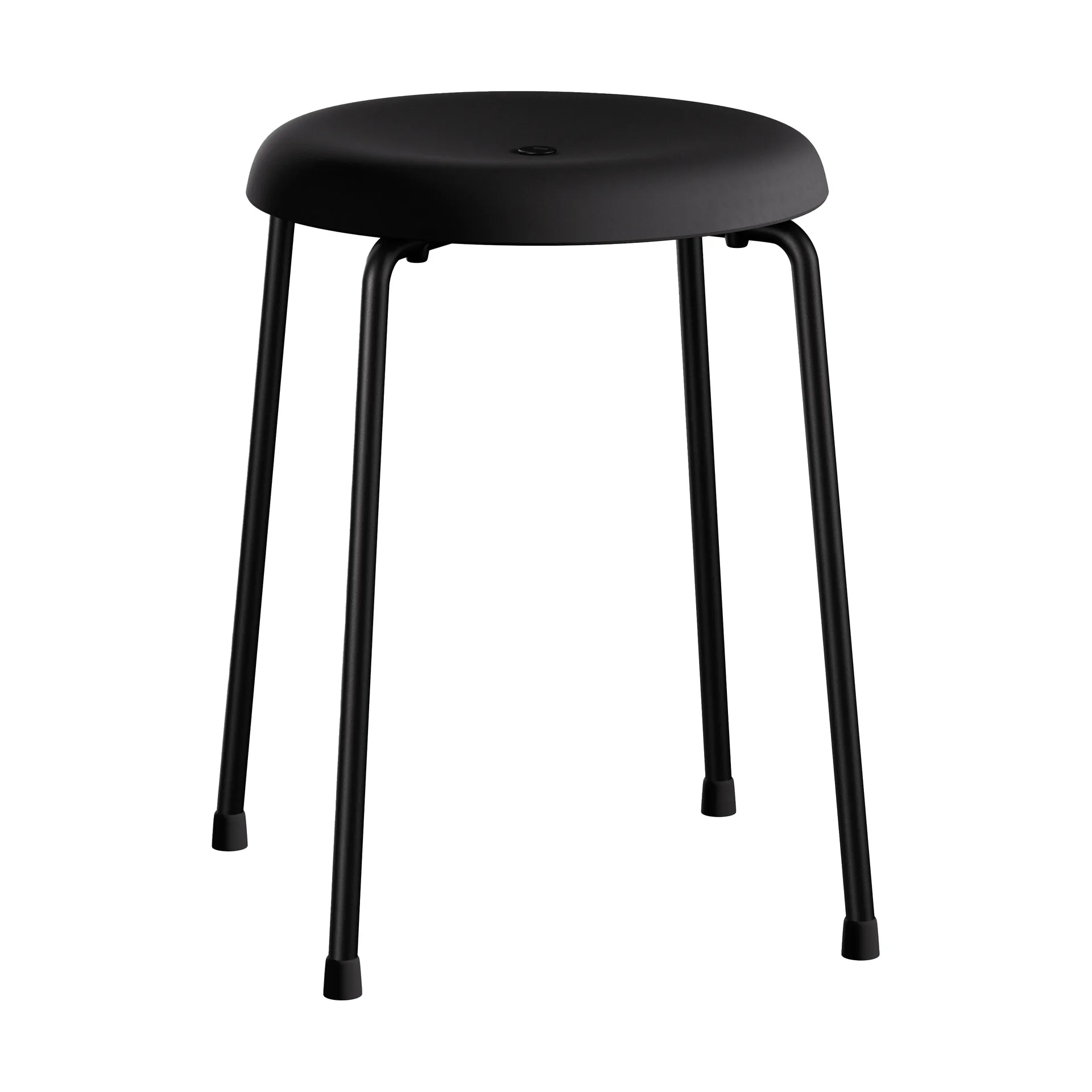 Stool bench, Black, 45 cm Lammhults