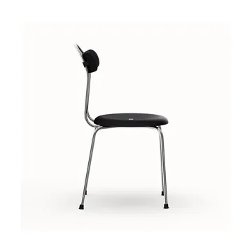 Stool plus chair - Black-chromed frame - Lammhults