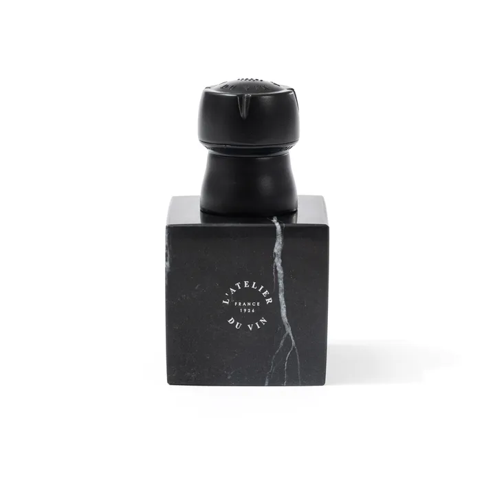 Champagne cork stopper - Black marble - L'Atelier du Vin
