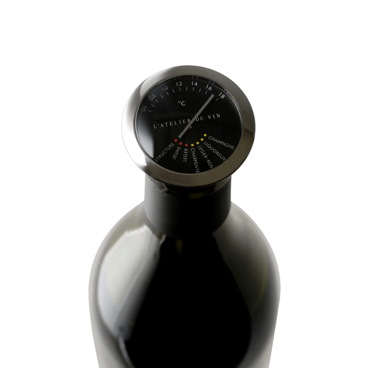 L'Atelier winter thermometer, Stainless steel L'Atelier du Vin