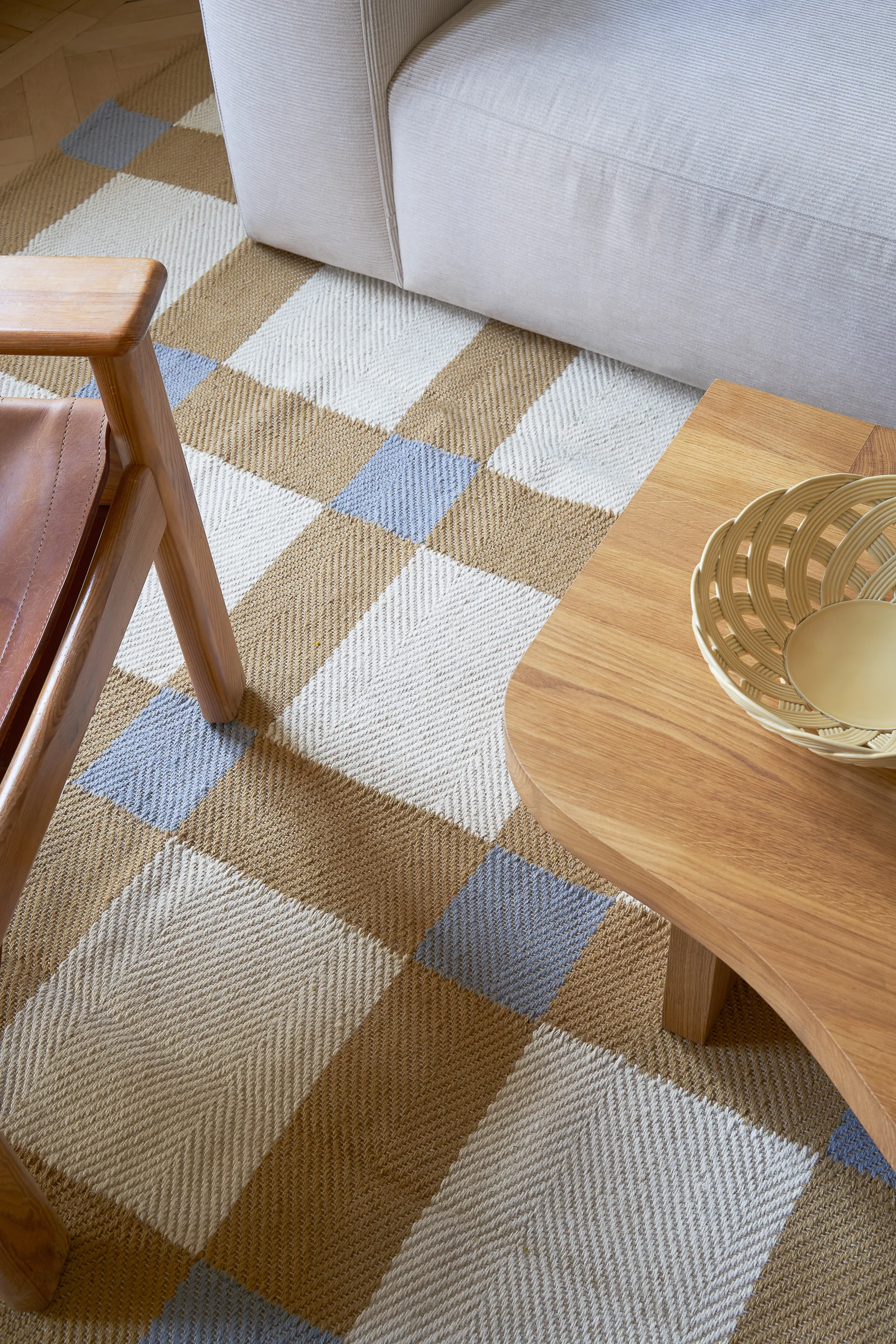 Evelina Kroon jute rug 250x350 cm, Dusk Layered