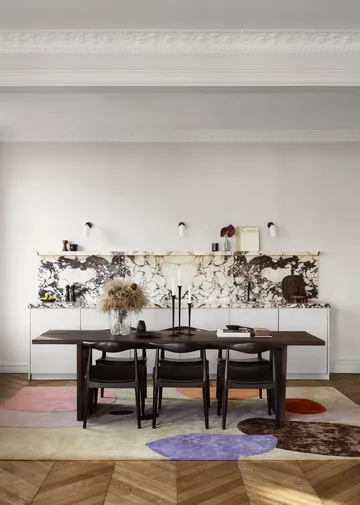 Magical Garden wool rug - 140x200 cm - Layered
