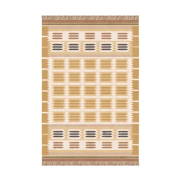 Röllakan Hilma wool carpet - Marigold, 140x200 cm - Layered