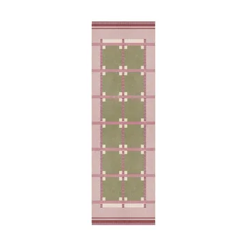 Röllakan Ruth runner - Spring grass, 75x240 cm - Layered