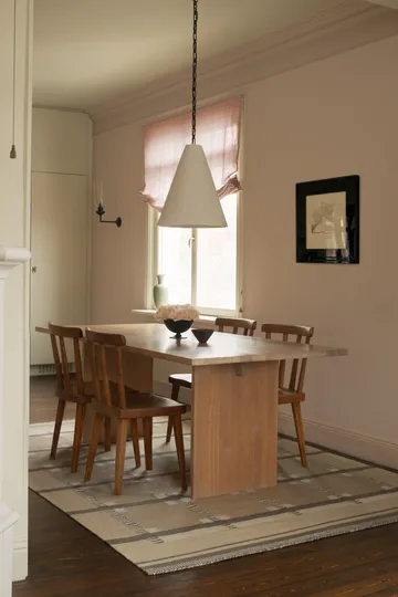 Röllakan Ruth wool rug - Almond, 200x300 cm - Layered