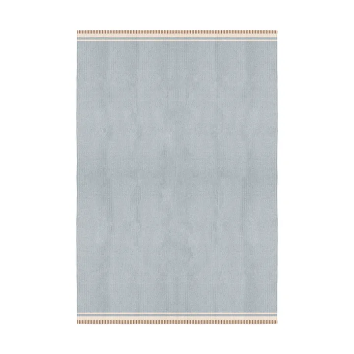Röllakan Solid wool rug - Sky blue, 140x200 cm - Layered