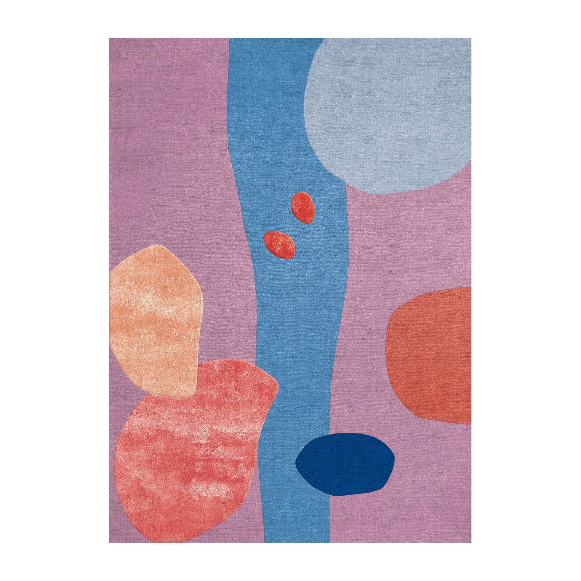 Secret Garden wool carpet, 300x400 cm Layered
