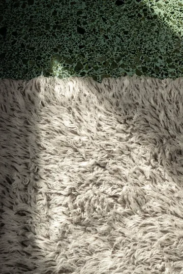 Shaggy rug 250x350 cm - Mocha mix - Layered