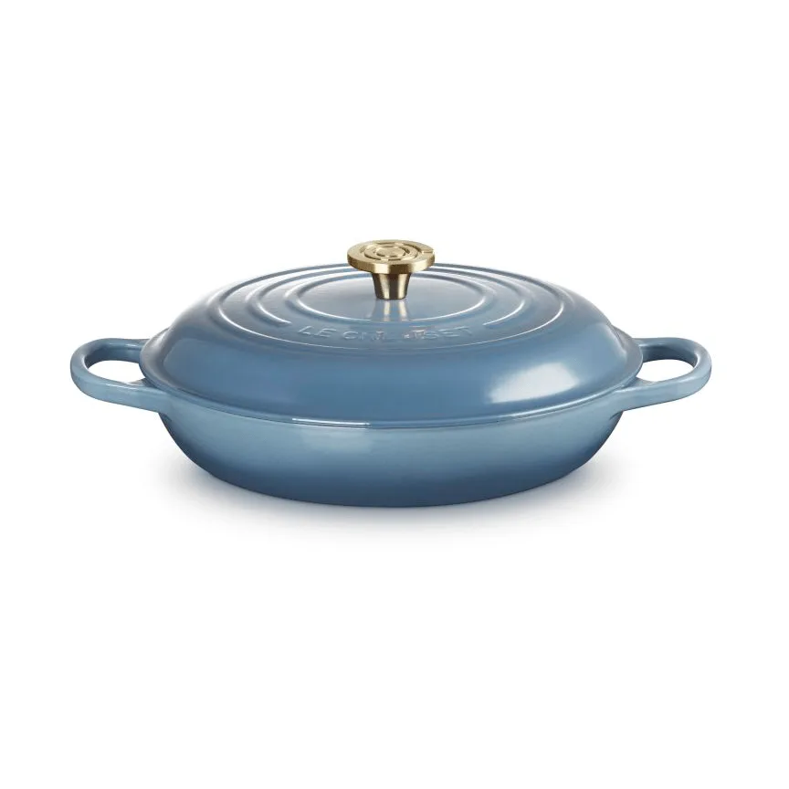 Le Creuset Classic cast iron buffet casserole, Chambray, 3.5 l Le Creuset Le Creuset Classic cast iron buffet casserole, Chambray, 3.5 l Le Creuset