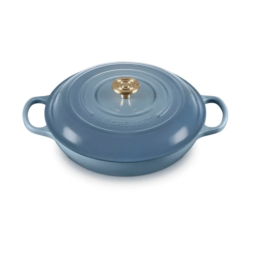 Le Creuset Classic cast iron buffet casserole, Chambray, 3.5 l Le Creuset Le Creuset Classic cast iron buffet casserole, Chambray, 3.5 l Le Creuset