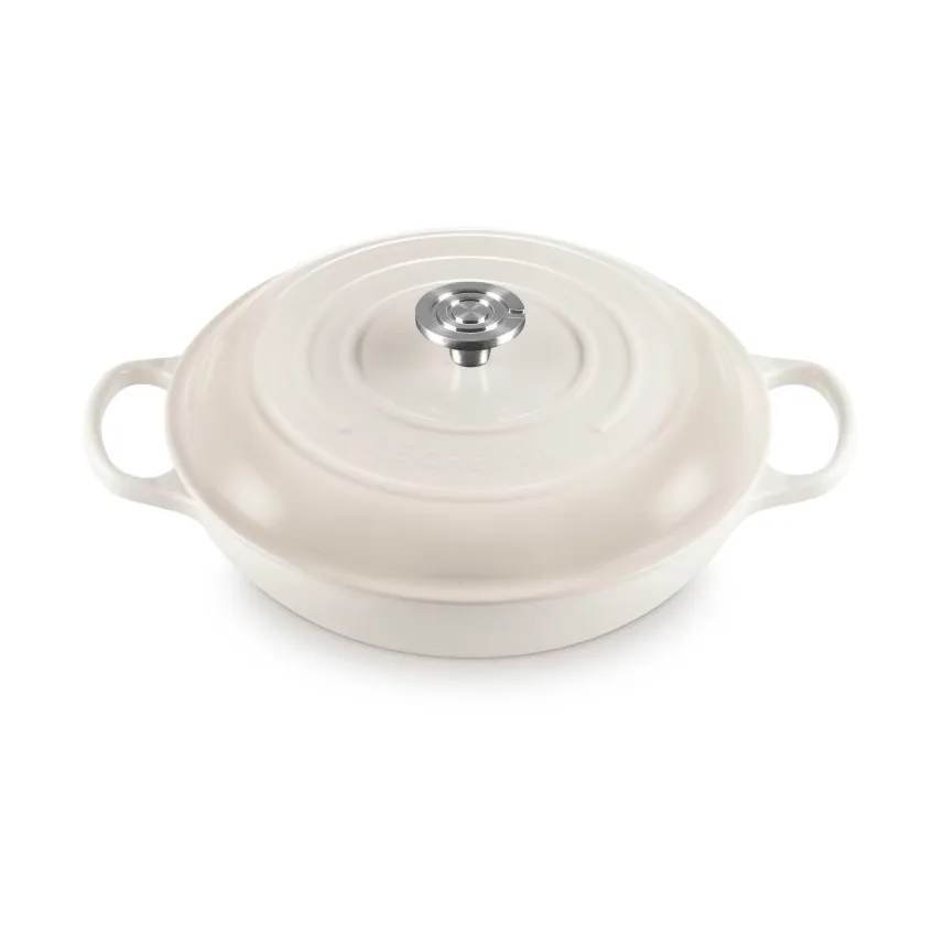 Le Creuset Classic cast iron buffet casserole, Meringue, 3.5 l Le Creuset Le Creuset Classic cast iron buffet casserole, Meringue, 3.5 l Le Creuset