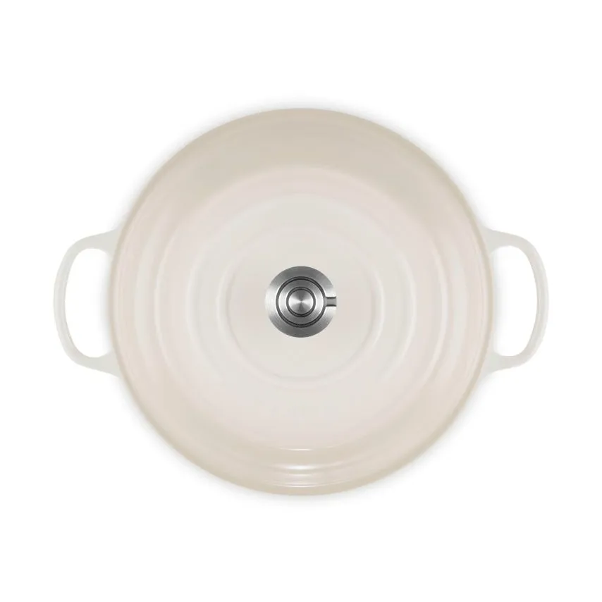 Le Creuset Classic cast iron buffet casserole, Meringue, 3.5 l Le Creuset Le Creuset Classic cast iron buffet casserole, Meringue, 3.5 l Le Creuset