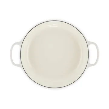 Le Creuset Classic cast iron buffet casserole - Meringue, 3.5 l - Le Creuset