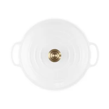 Le Creuset Classic cast iron buffet casserole - White, 3.5 l - Le Creuset