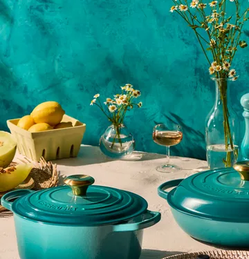 Le Creuset mini casserole 10 cm - Bleu Riviera - Le Creuset