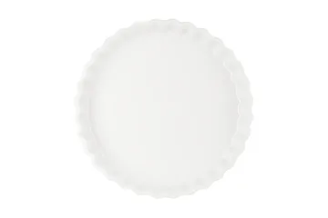 Le Creuset pie dish 28 cm - White - Le Creuset