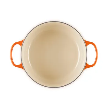 Le Creuset Signature cast iron round casserole - Volcanic, 5.3 l - Le Creuset