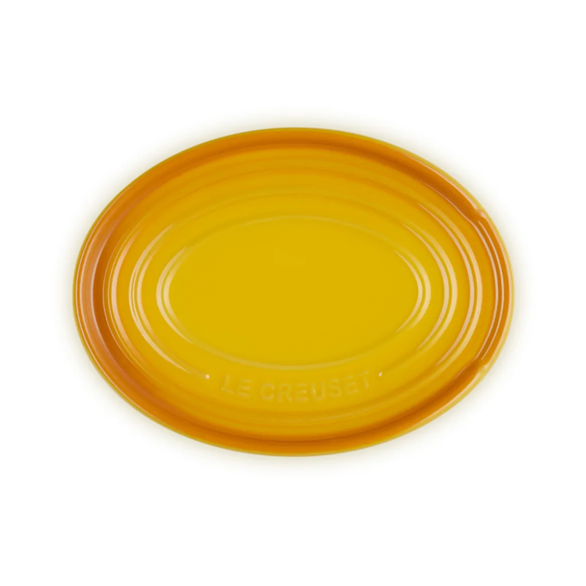 Oval holder for serving spoon, Nectar Le Creuset