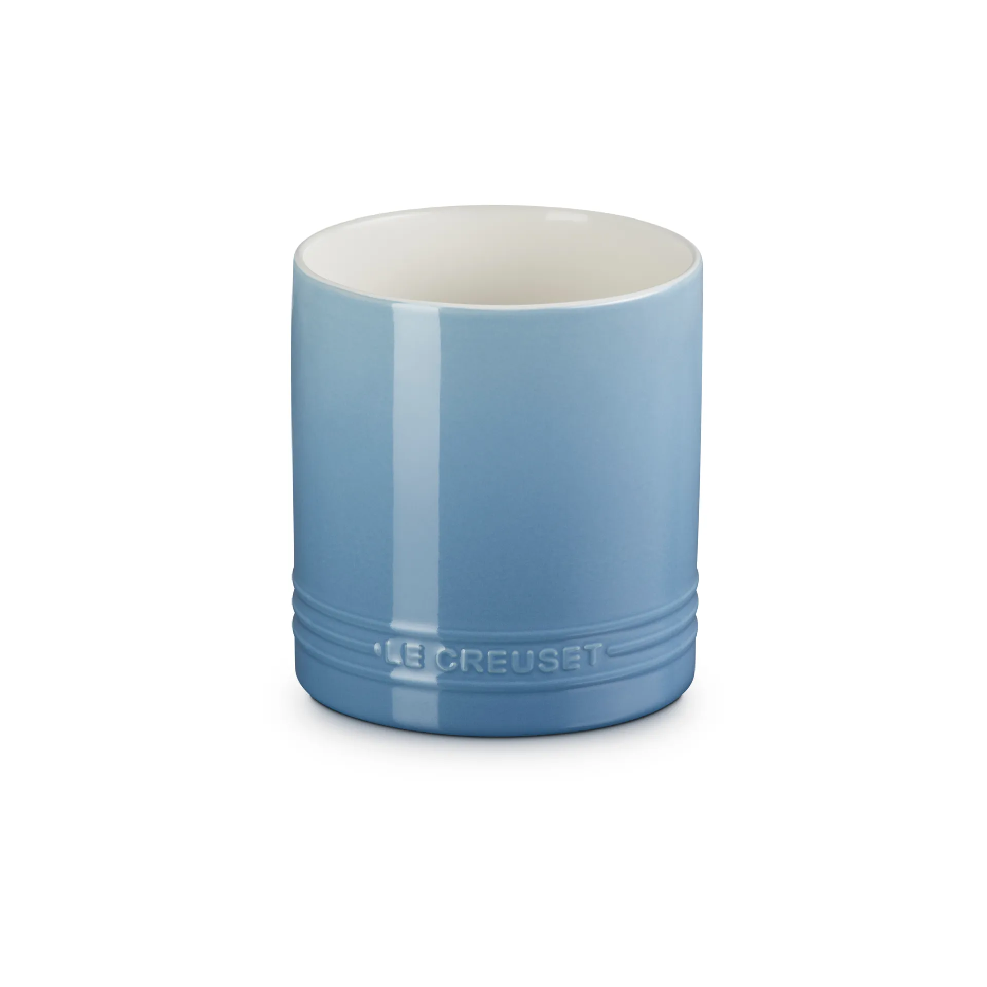 Signature stoneware cutlery and utensil jar 1.1 L, Chambray Le Creuset