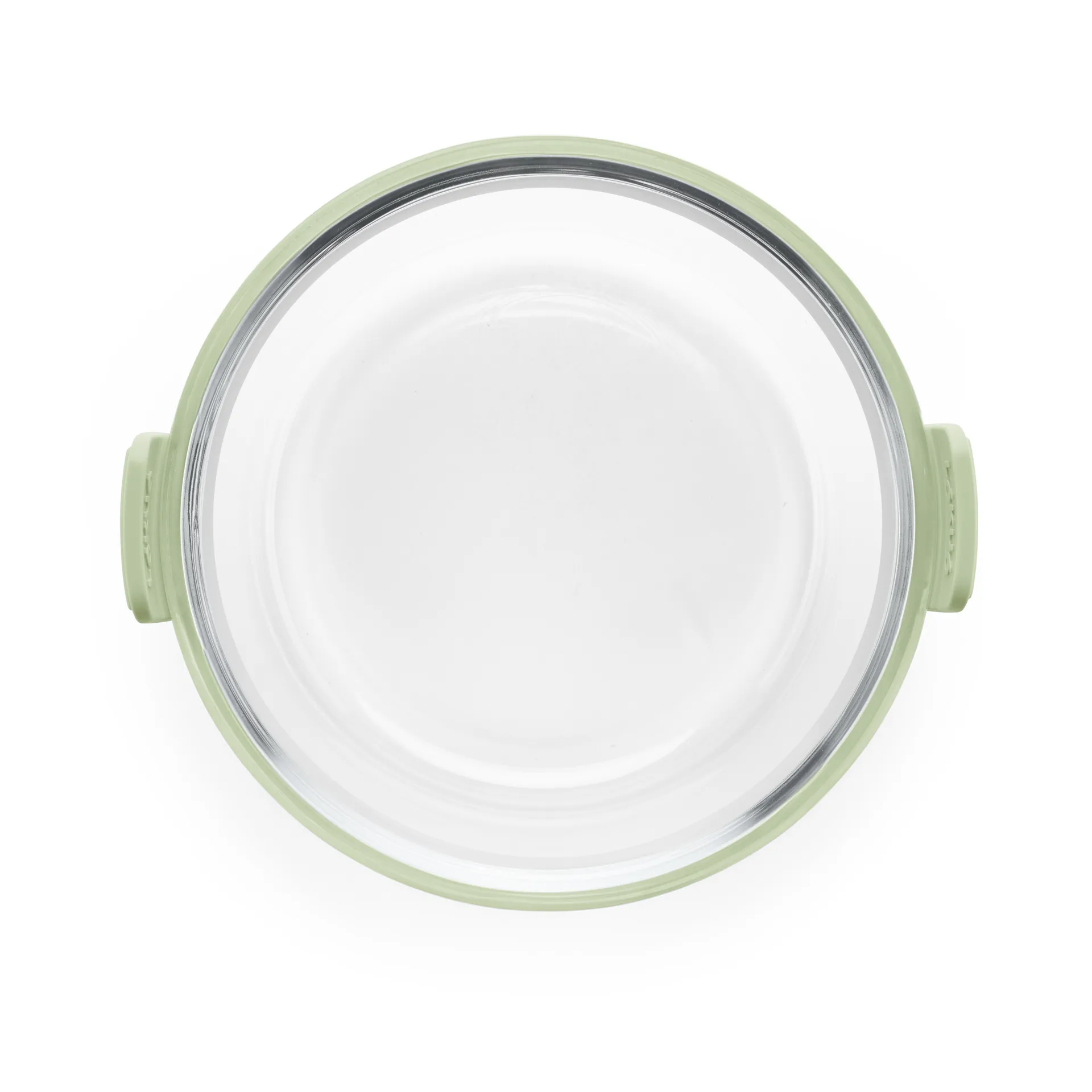 Lékué Air fryer round glass dish, Transparent Lékué