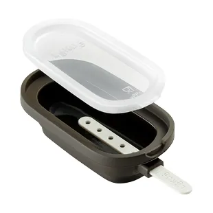 Lékué Classic Ice Cream Molds 4-pack - Brown - Lékué